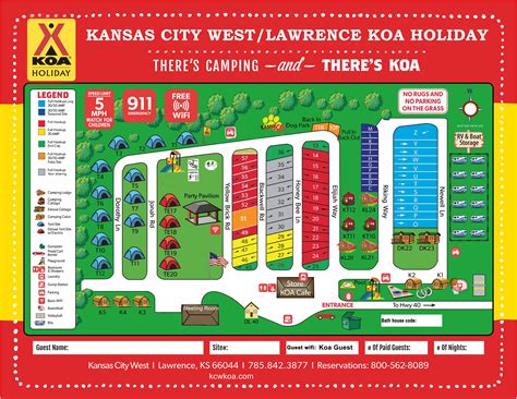 view map get directions. . Kansas city west lawrence koa holiday